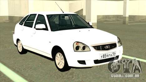 Estoque VAZ 2172 para GTA San Andreas