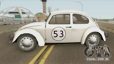 Volkswagen Beetle 1968 Herbie para GTA San Andreas