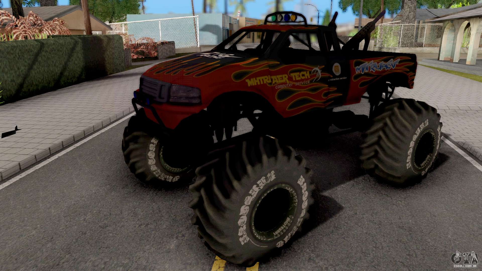 GTA San Andreas - Caminhão Carreta Monster 