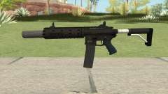 Carbine Rifle GTA V V3 (Silenced, Flashlight) para GTA San Andreas