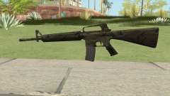 M16A2 Full Jungle Camo (Stock Mag) para GTA San Andreas