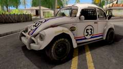 Volkswagen Herbie Nascar para GTA San Andreas