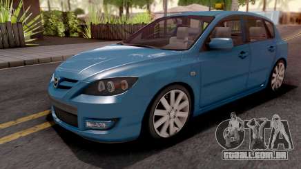 Mazda Speed 3 Blue para GTA San Andreas