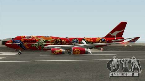Boeing 747-400 RR RB211 (Qantas Livery) para GTA San Andreas