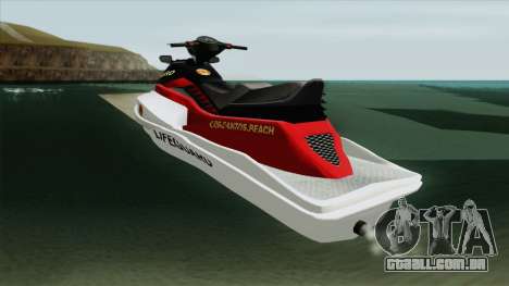 Speedophile Seashark Lifeguard GTA V para GTA San Andreas