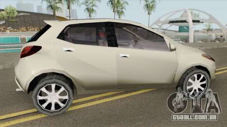 Mazda 2 2013 (SA Style) para GTA San Andreas