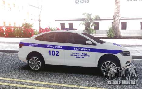 Volkswagen Polo 2019 SB polícia de trânsito para GTA San Andreas
