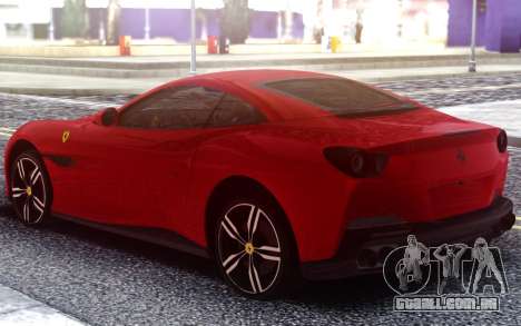 Ferrari Portofino 2018 Red para GTA San Andreas