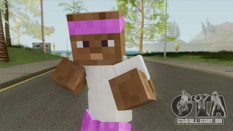 Ballas Minecraft Skin para GTA San Andreas