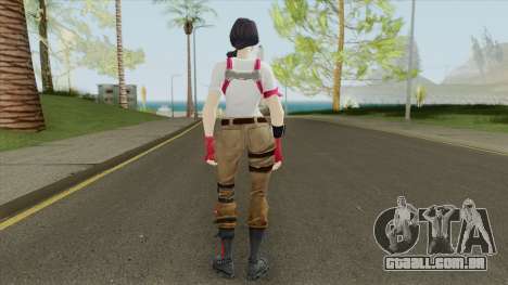 Fortnite Female Nerd (Mia Khalifa) para GTA San Andreas
