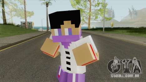 Ballas Minecraft Skin para GTA San Andreas