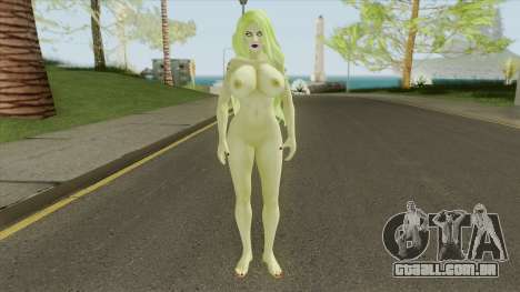 Lady Mortem Nude para GTA San Andreas