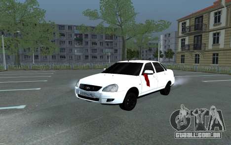 Lada Priora Do Casamento para GTA San Andreas