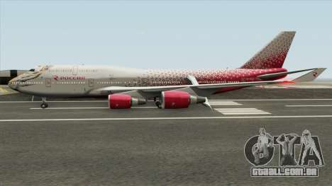 Boeing 747-400 (Rossiya Airlines) para GTA San Andreas
