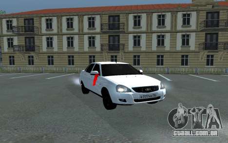 Lada Priora Do Casamento para GTA San Andreas