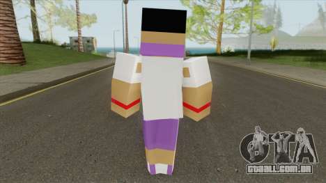 Ballas Minecraft Skin para GTA San Andreas