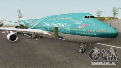 Boeing 747-400 RR RB211 (Cathay Pacific Livery) para GTA San Andreas