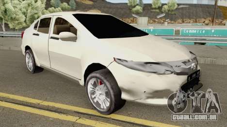 Honda City 2013 Low Poly para GTA San Andreas