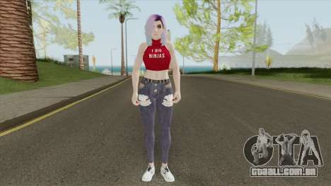 Momiji Casual V4 para GTA San Andreas