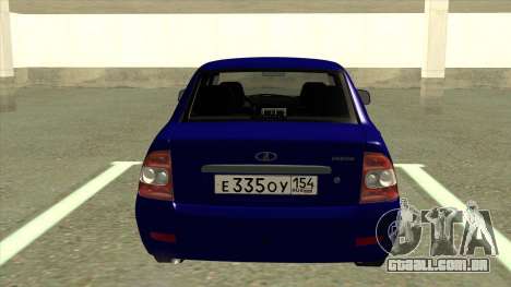 VAZ 2170 Stoke para GTA San Andreas