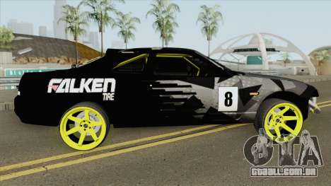 Nissan Skyline R33 Drift Falken Camo para GTA San Andreas