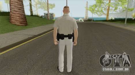 SAHP Officer Skin V4 para GTA San Andreas
