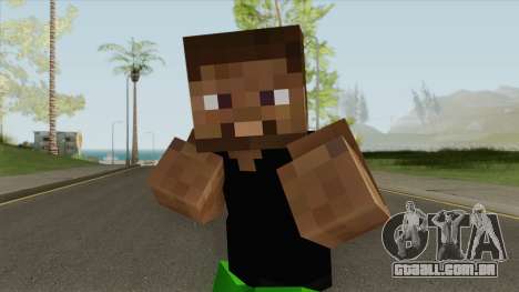 Grove Minecraft Skin para GTA San Andreas