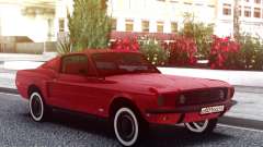 Ford Mustang 1967 Red Muscle para GTA San Andreas