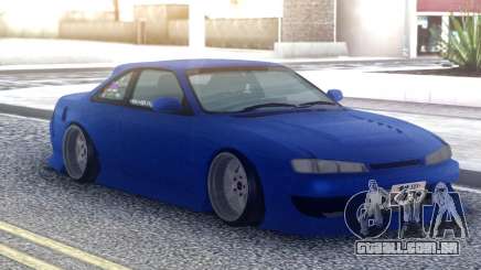 Nissan Silvia S14 Blue Stock para GTA San Andreas