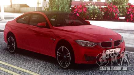 BMW M4 Coupe Red para GTA San Andreas