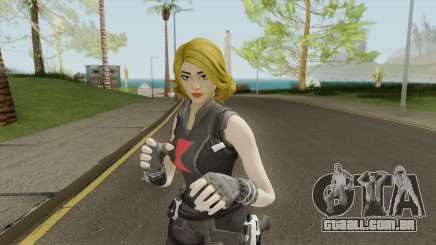 Black Widow Yellow Hair (Fortnite Marvel) para GTA San Andreas