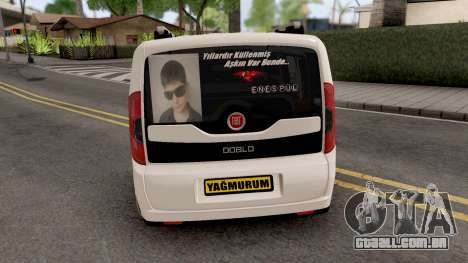 Fiat Doblo E Edition para GTA San Andreas