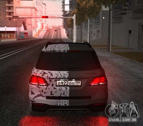 Mercedes-Benz GLE 63 AMG para GTA San Andreas