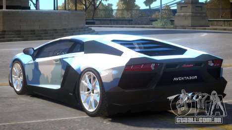 Lamborghini Aventador V2 PJ para GTA 4