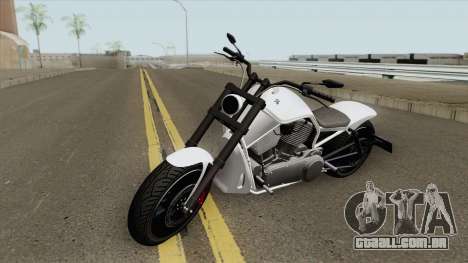 Western Motorcycle Nightblade (Stock) GTA V para GTA San Andreas