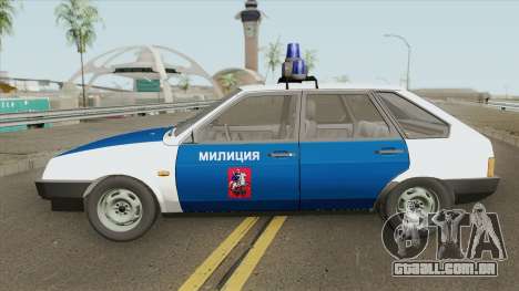 2109 (Polícia de Moscou) para GTA San Andreas