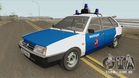 2109 (Polícia de Moscou) para GTA San Andreas