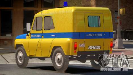 UAZ 469 Police para GTA 4
