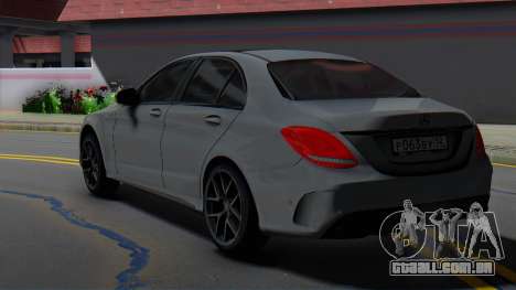 Mercedes-Benz C43 AMG Grey para GTA San Andreas