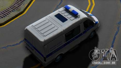 GAZ 2217 Sobol Polícia o Dever de para GTA San Andreas