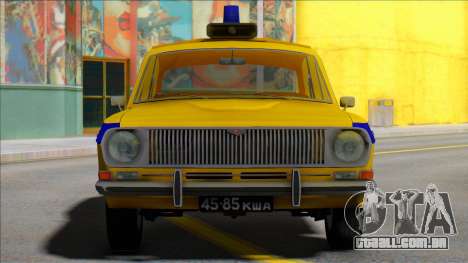 Gaz-24 Volga Polícia de Trânsito da URSS para GTA San Andreas