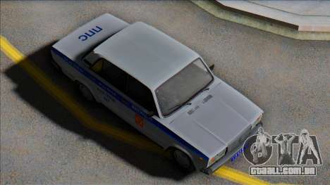 Polícia de PF 2107 Vaz 2004 para GTA San Andreas