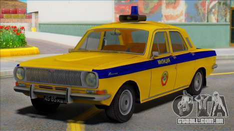 Gaz-24 Volga Polícia de Trânsito da URSS para GTA San Andreas