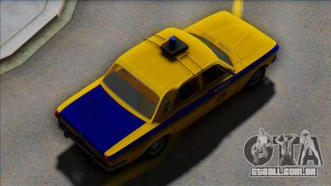 Gaz-24 Volga Polícia de Trânsito da URSS para GTA San Andreas