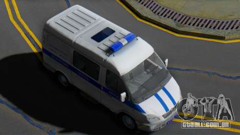 GAZ 2217 Sobol Polícia o Dever de para GTA San Andreas