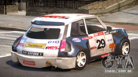 Rally Car from Trackmania PJ5 para GTA 4