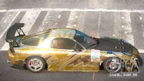 Mazda RX7 CPS PJ5 para GTA 4