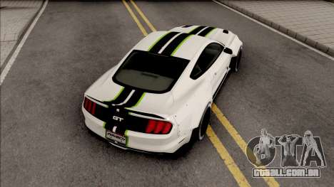 Ford Mustang 2015 NFS Payback Impoved para GTA San Andreas