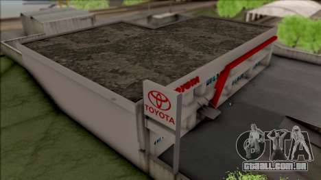 Toyota San Fierro Dealer Store para GTA San Andreas