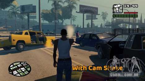 Shaking Cam para GTA San Andreas